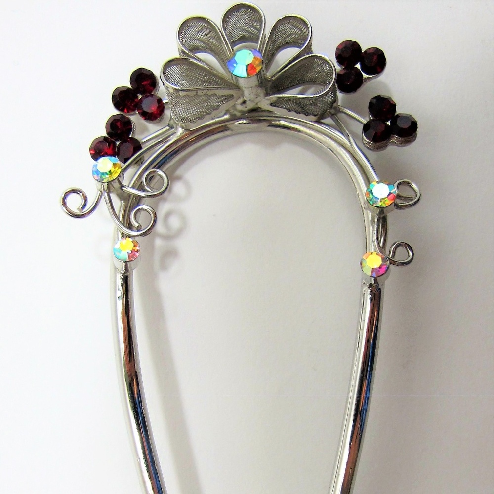 EUC Beautiful Rhinestone Hair Clip, Barrette, Comb